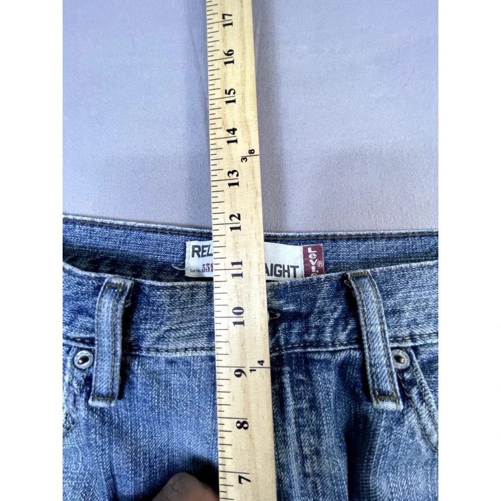 Levi's Jeans‎ 559 Relaxed Fit 38X28.5 Straight Leg 100% Cotton Med Wash Men's